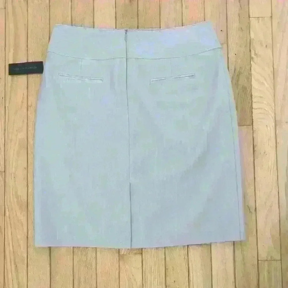 WORTHINGTON | Grey Fully Lined Zip Up Skirt Size 12 - Picture 2 of 4